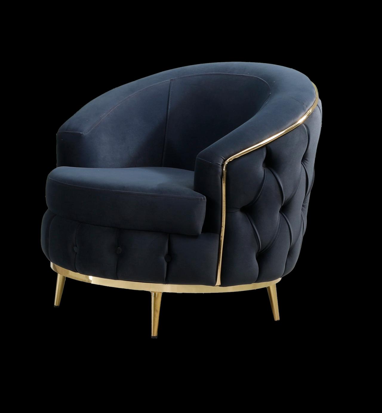 Chesterfield Swivel Chair – Luxurious Tufted Leather Office Chair